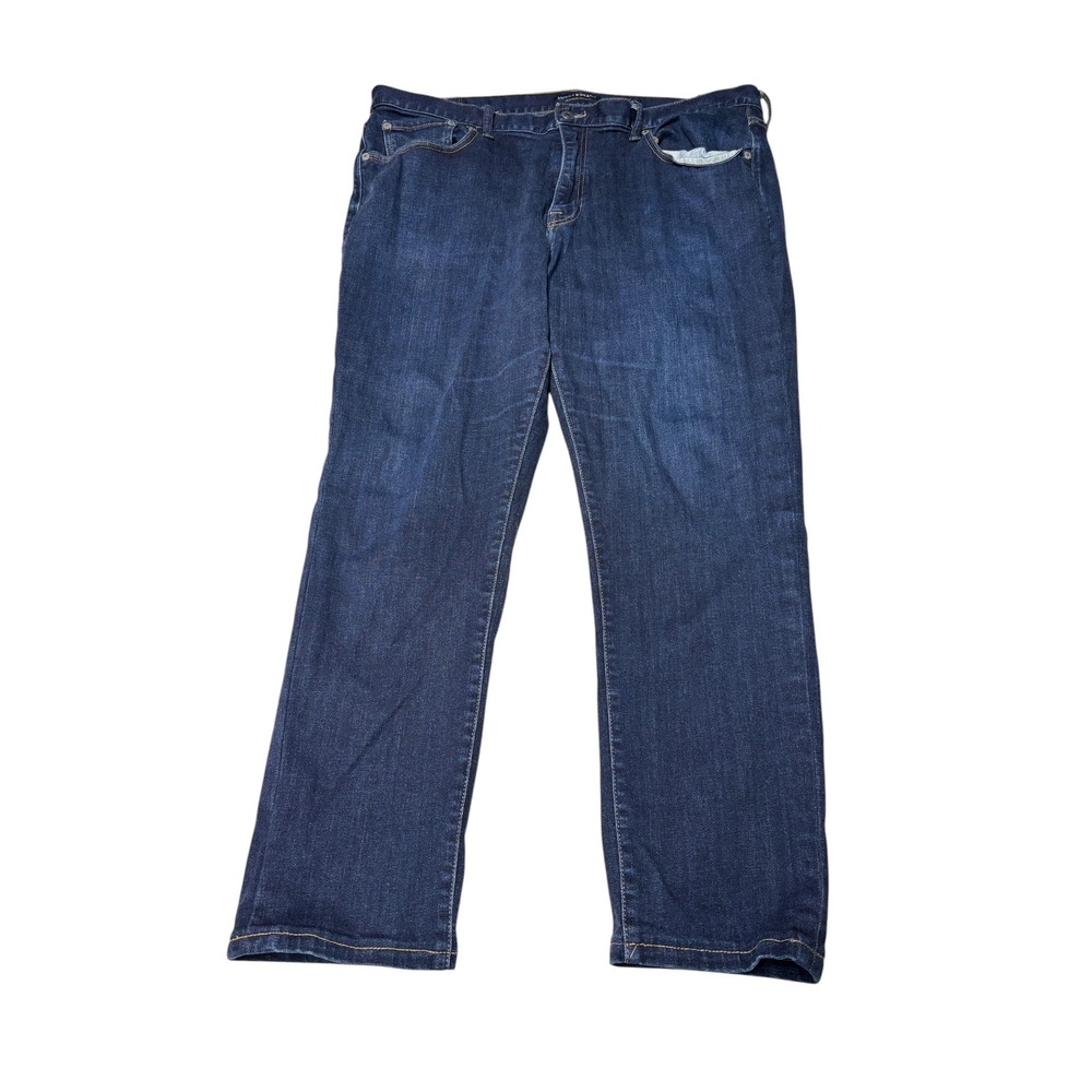 Lucky Brand 410 Athletic Slim Mens Jeans 40x32 Dark Wash Stretch Denim